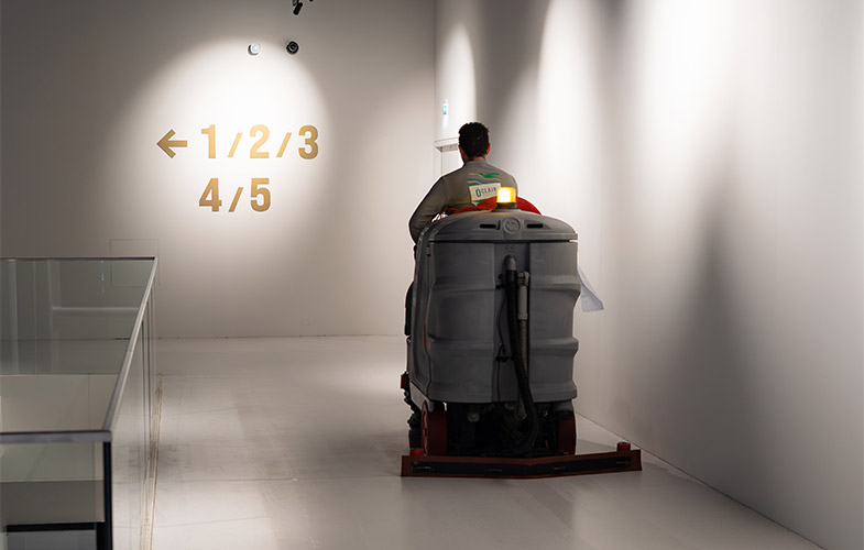 Nettoyage après chantier